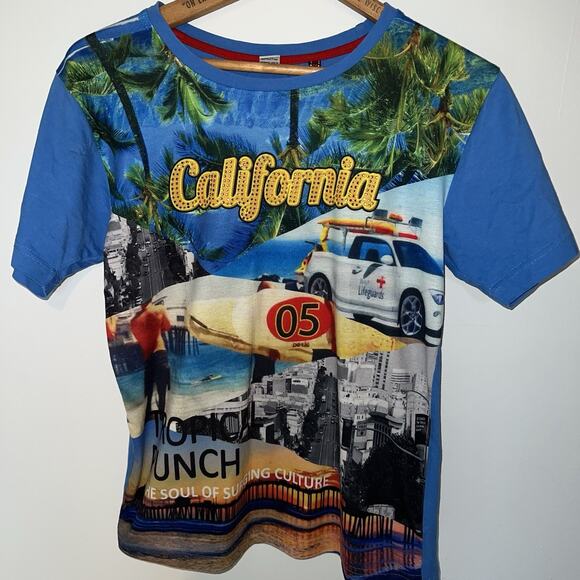 Vintage Tropical Punch California Soul Of Surging Culture Small Shirt Men Women - Picture 2 of 10